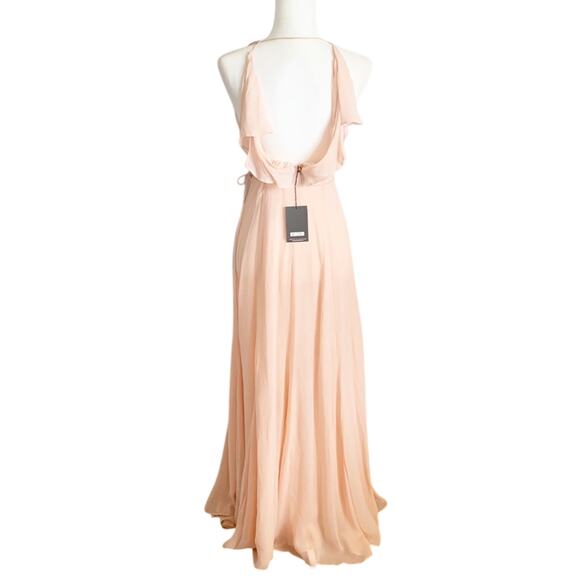 Reformation Arianna Maxi Dress XS Pink NWT - Picture 3 of 12